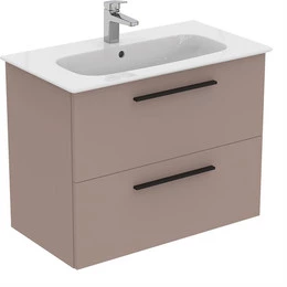 Тумба подвесная с раковиной Ideal Standard 80 см i.Life A T5256NH+T462001 - фото 