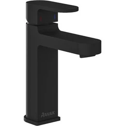 Смеситель для раковины Ravak Chrome CR 014.00 X070428, чёрный - фото 