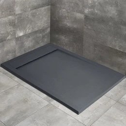 Поддон мраморный Radaway Teos F anthracite 140х80 см HTF14080-64, антрацит - фото 