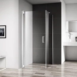 Душевое ограждение BelBagno 60х100 см MARMI-AH-1-60/100-C-Cr (стекло 8 мм) хром/прозрачное - фото 