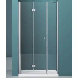 Душевая дверь BelBagno 110 см ALBANO-BS-13-40+70-C-Cr, хром/прозрачное - фото 