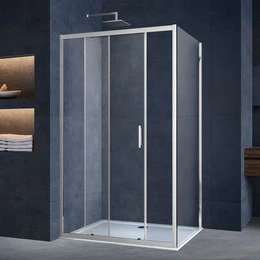 Душевое ограждение Vincea Alpha 150x80 см VSR-3AL8015CL, хром/прозрачное - фото 