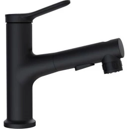 Смеситель для раковины BelBagno BB-LVMD-NERO-W0, чёрный матовый, Цвет производителя: чёрный матовый - фото 