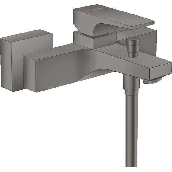Смеситель для ванны Hansgrohe Metropol 32540340, шлифованный чёрный хром - фото 