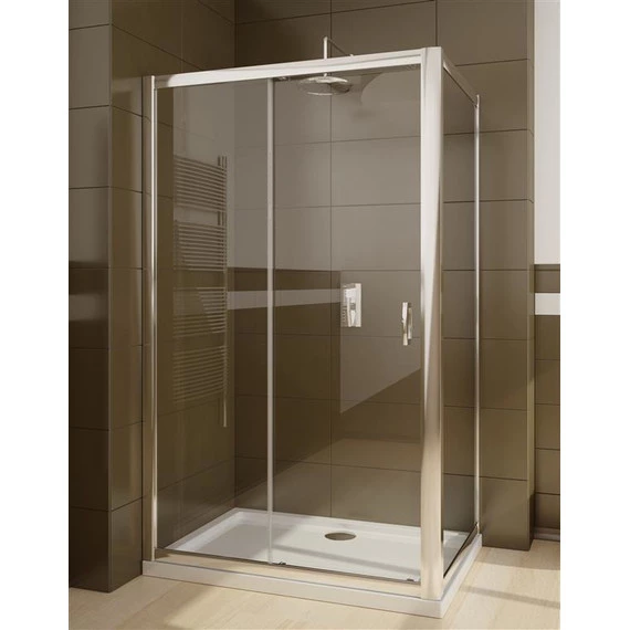 Душевое ограждение Radaway Premium Plus DWJ+S 130х70 см, хром/прозрачное - фото 