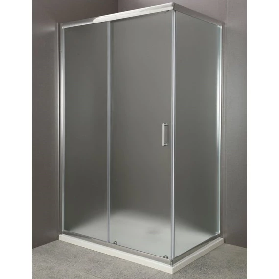 Душевое ограждение BelBagno 110x80 см UNO-AH-1-110/80-P-Cr, хром/текстурное - фото 