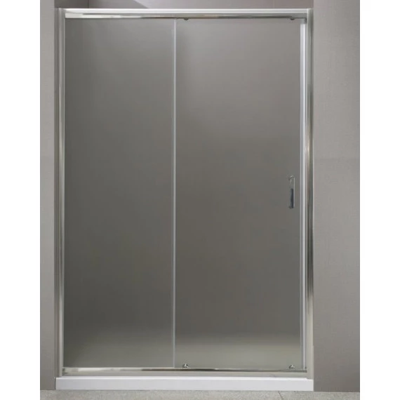 Душевая дверь BelBagno 150 см UNO-195-BF-1-150-P-Cr, хром/матовое - фото 