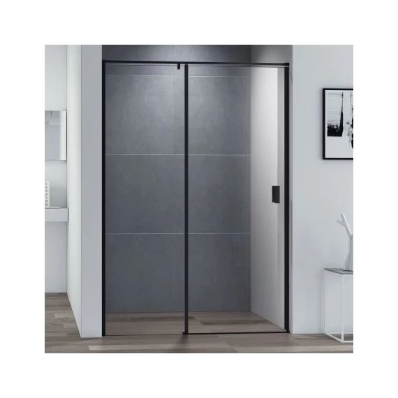 Душевая дверь Cezares 150 см URBAN-B-12-150-C-NERO, черный/прозрачное - фото 