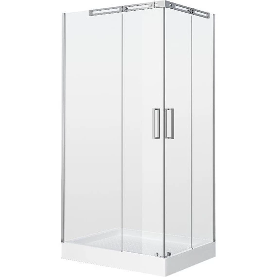 Душевое ограждение Grossman Galaxy 120x80 см GR-3120L L, хром/прозрачное - фото 