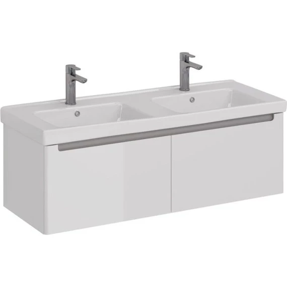 Тумба подвесная с раковиной Lemark Buno Mini 125 см LM05BM125T - фото 