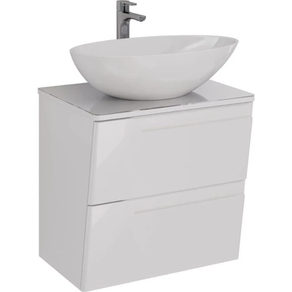 Тумба подвесная со столешницей Lemark Miano 60 см LM06M60T - фото 