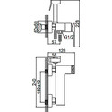 Набор для гигиенического душа Ledeme L5278U, серый - фото 2