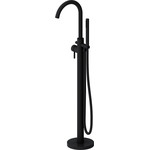 Смеситель для ванны отдельностоящий Damixa Scandinavian Pure 365000300, чёрный, Цвет производителя: чёрный - фото 