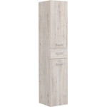 Тумба подвесная с раковиной Dreja Gio 60 см 77.0102D, дуб кантри - фото 3