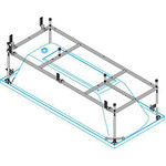 Ванна акриловая Cezares Plane Solo Mini 170x80 см PLANE SOLO MINI-170-80-42, Размер - мм: 1700х800 - фото 3