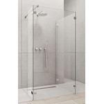 Душевое ограждение Radaway Euphoria Walk-in IV 100х90 см, хром/прозрачное - фото 