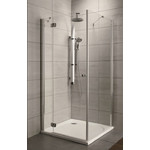 Душевое ограждение Radaway Torrenta KDJ 90х90 см L/R, хром/прозрачное - фото 