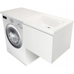 Тумба подвесная с раковиной-столешницей Эстет Dallas Luxe 110 см R, 1 ящик ФР-00002024 - фото 