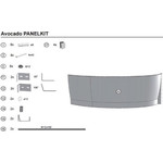 Ванна акриловая Ravak Avocado 160х75 см CQ01000000 L, Размер - мм: 1600х750 - фото 4