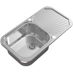 Кухонная мойка Oulin OL-307 1 мм, нержавеющая сталь - фото 