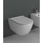 Унитаз подвесной безободковый Globo Genesis GNS02.BI - фото 