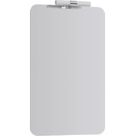 Тумба подвесная с раковиной Aqwella Smart 50 см SRT0105BS, бетон светлый/белый - фото 2