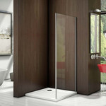 Душевая дверь Bas Latte WTW-120-C-WE 120 см алюминий/прозрачное - фото 3