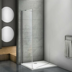 Душевая дверь Bas Mokka DR-90-C-WE 90 см алюминий/прозрачное - фото 4