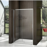 Боковая стенка Bas Latte SP-100-C-WE 100 см алюминий/прозрачное - фото 3