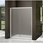 Душевая дверь Bas Latte WTW-120-G-WE 120 см алюминий/матовое - фото 