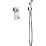 Набор для гигиенического душа Timo Helmi 4089/00-16SM, хром/белый - фото 