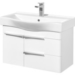 Зеркало-шкаф Акватон Беверли 80 см 1A237102BV010, белый - фото 2