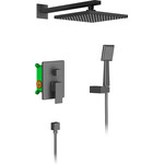 Душевая дверь Radaway Nes Black DWB 70 см 10029070-54-01L, черный/прозрачное - фото 2