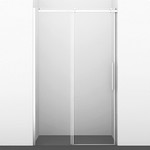 Душевая дверь WasserKraft Dinkel 120 см 58R05, хром/прозрачное - фото 