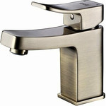 Смеситель для ванны WasserKraft Exter 1601, светлая бронза - фото 2