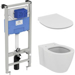 Инсталляция Ideal Standard ProSys с подвесным безободковым унитазом Connect AquaBlade E211601 - фото 