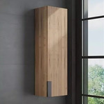 Тумба подвесная с раковиной Comforty Кёльн 75 см, дуб тёмный - фото 3