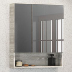 Тумба подвесная с раковиной Comforty Никосия 60П 60 см, дуб белый - фото 2