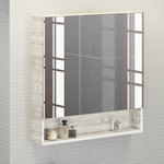 Тумба подвесная с раковиной Comforty Никосия 80П 80 см, дуб белый - фото 2