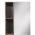 Тумба подвесная с раковиной Comforty Штутгарт 60 см (раковина 9111), дуб тёмно-коричневый - фото 2