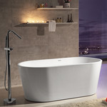 Ванна отдельностоящая Abber AB9203-1.6 160x80 см, Размер - мм: 1600х800 - фото 