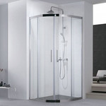 Душевое ограждение Aquanet Delta NPE2142 90x90 см (стекло 8 мм), хром/прозрачное - фото 