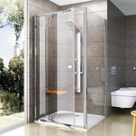 Душевое ограждение Ravak Pivot PPS+PDOP2 90х120 см, сатин/прозрачное - фото 