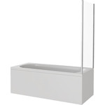 Шторка для ванны Bas Screen WTW-170-C-CH 1700х1400 мм, хром/прозрачное - фото 4