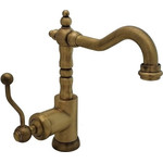 Смеситель для раковины Paini Duomo 88F3250, бронза - фото 