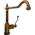 Смеситель для раковины Paini Duomo 88F3250, бронза - фото 4