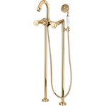 Смеситель для ванны Cezares APHRODITE-VDP-03/24-S1, золото, Цвет производителя: золото - фото 