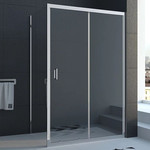 Душевое ограждение Veconi Rovigo 150х120 см RV046-150120PR-01-19C1, хром/прозрачное - фото 