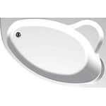 Ванна акриловая Aquanet Mayorca 150x100 см 204009 R - фото 