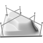 Ванна акриловая Kolpa-San Royal 120x120 см, Размер - мм: 1200х1200 - фото 2